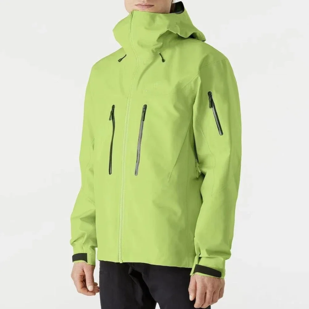 Three-Layer Laminated Windproof Waterproof Jacket, Spring and Autumn Outdoor Jacket, Skateboard, Rock Climbing, Universal