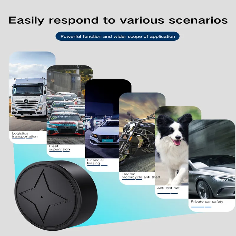 New Mini Car Motorcycle Truck Trackers GPS GSM GPRS LBS Outdoor Activities Precise Positioning Vehicle Realtime Tracking Locator