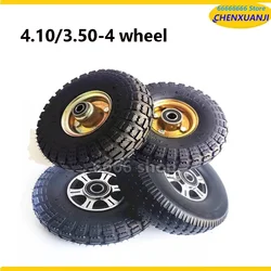 For 260X85 4.10/3.50-4 3.00-4 Wheel General Purpose Wheels High-quality Inflatable Tires Explosion-proof Solid Tires