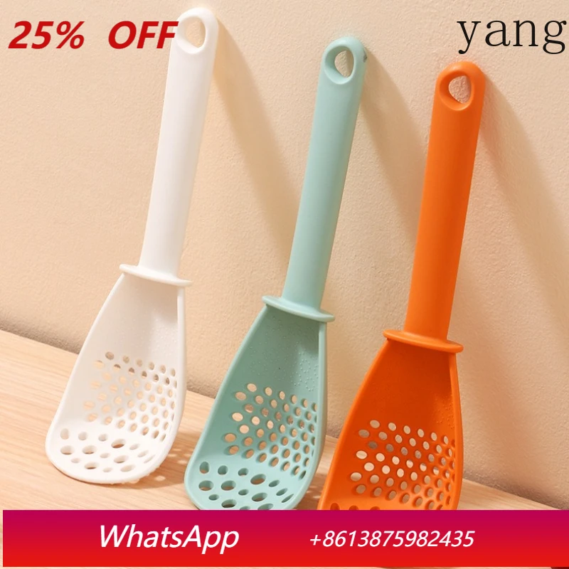 

LTT Kitchen Multifunctional Cooking Spoon Household Food Colander Rice Cooker Rice Spoon