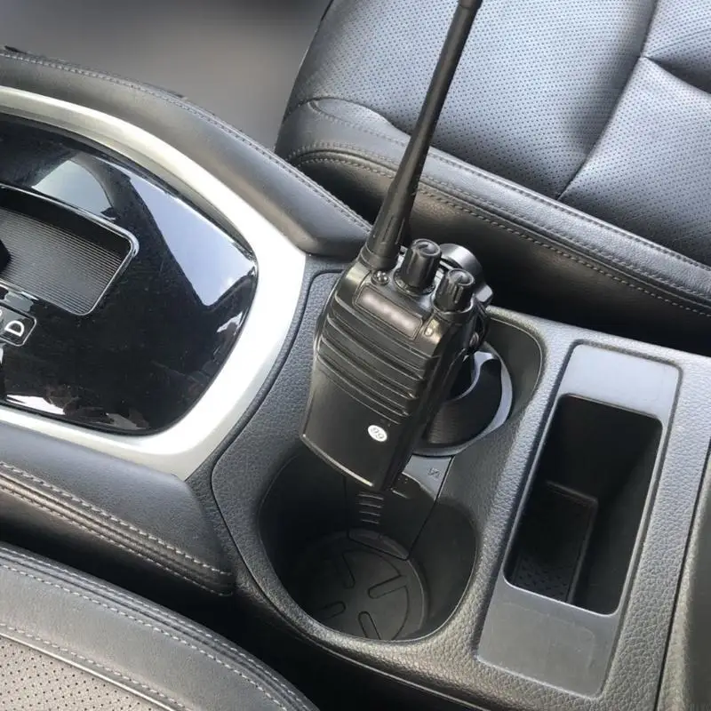 

Cup Holder WalkieTalkie Clip Mount, Cup Handhelds Radio Holder for Car Universal