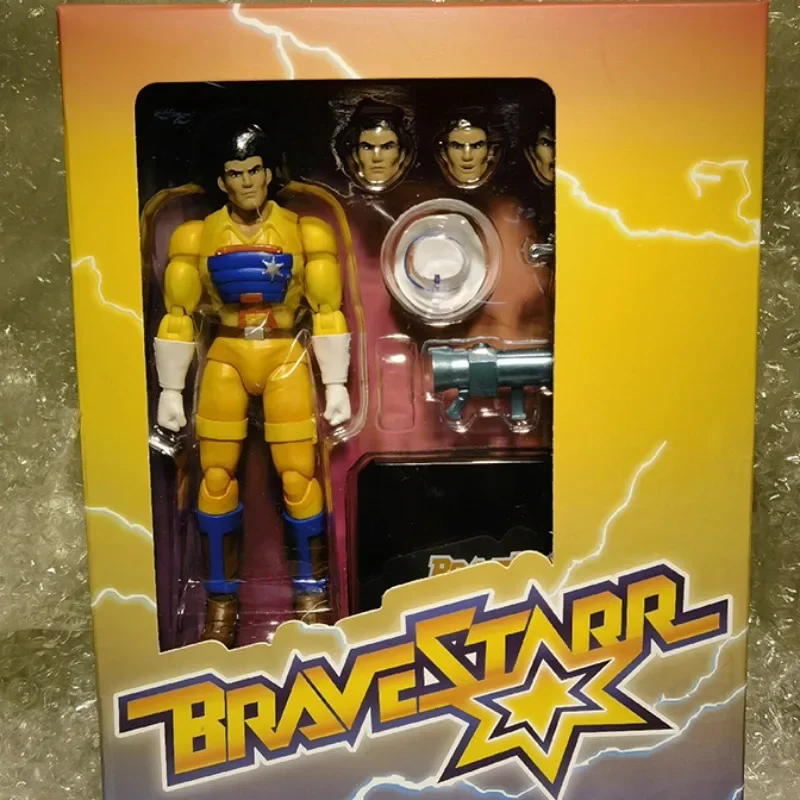 Saint Model DMS BraveStarr Interstellar Sheriff Bresta Sheriff Action Figure Model  Dolls Toys Gift in Stock