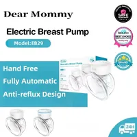 Wearable Electric Breast Pump Silent Milk Collection Hands-free Invisible Automatic Intelligent Breast Pump Portable Travel