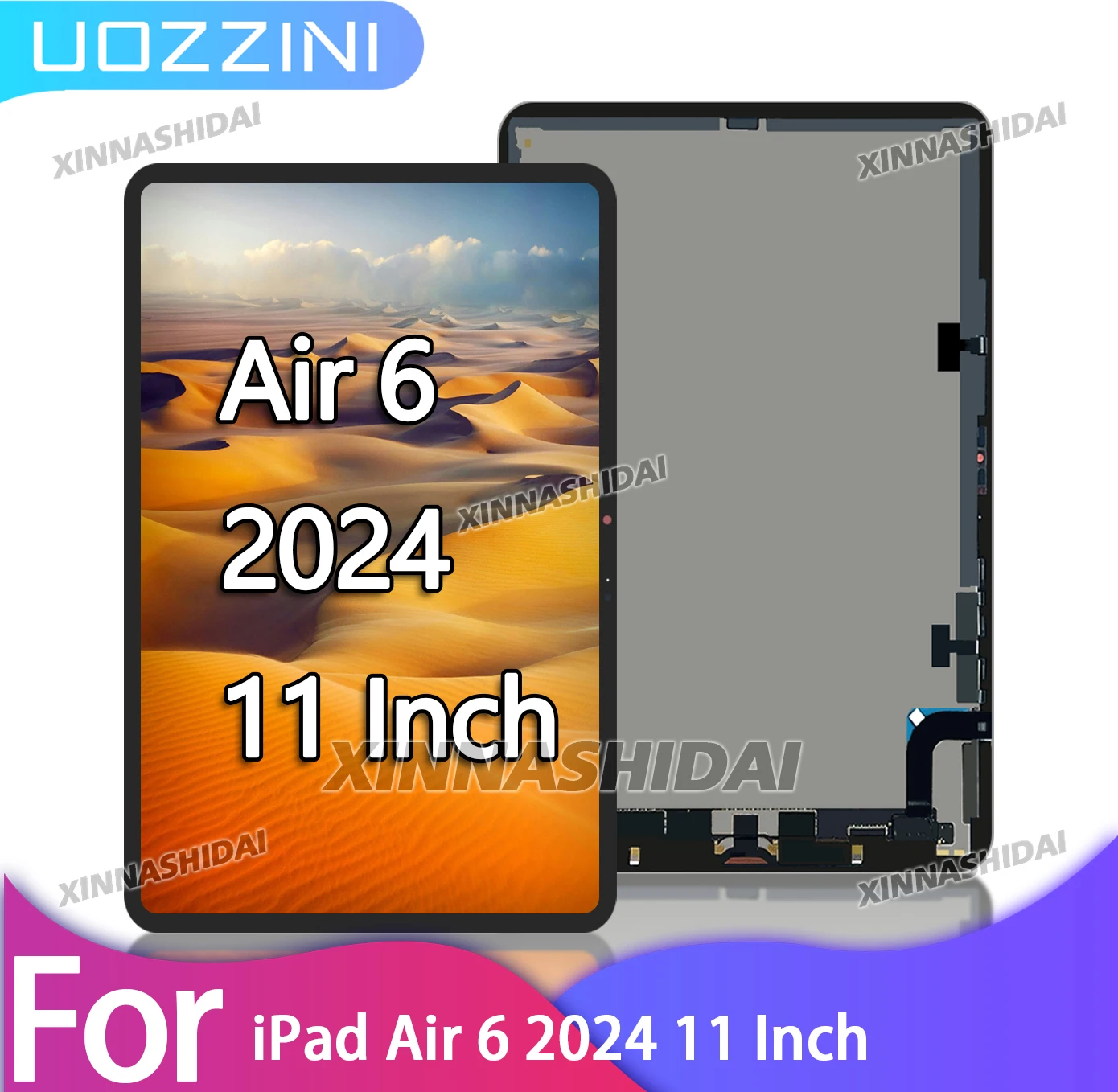 NEW Tested 11inch Display For iPad Air 6 2024 11th LCD Touch Screen Digitizer For Air 6 2024 11th Assembly Replacement  Parts