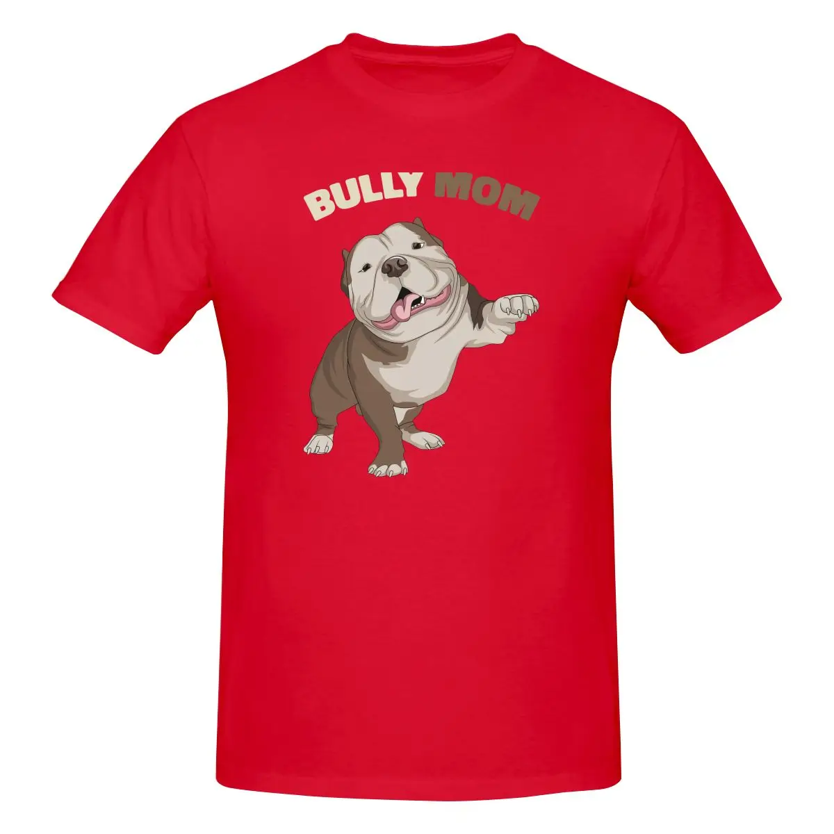 American Bully Mom Funny Dog Mama Mother\'S Day Shirt T-shirt Tee Best Trendy Hip Hop Hot Selling