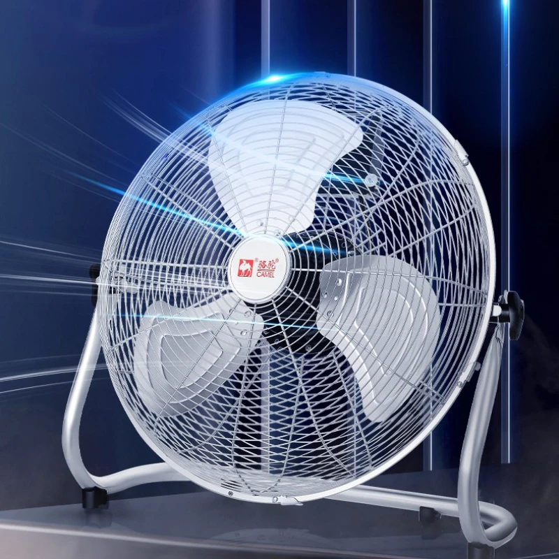 เครื่องเป่าลมตั้งพื้นเชิงพาณิชย์สําหรับงานหนักพร้อมใบมีดเหล็กเสริมแรง 120 °   ปรับมุมเสียงรบกวนต่ํา ลดพลังงาน 30%