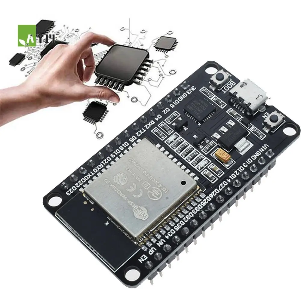 

AY14 -1 Piece Development Board ESP32 Development Board WIFI+Bluetooth IOT Ethernet Smart Home