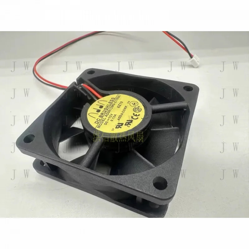 

DDW 1PCS for ADDA AD0612MS-C70GL DC12V 0.13A 2-wire cooling fan 60*20MM