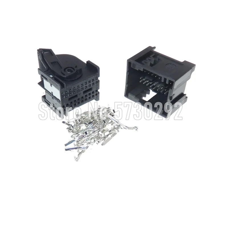 

40P 967286-1 Automotive Electrical Cable Plug Automobile Wire Harness Connector