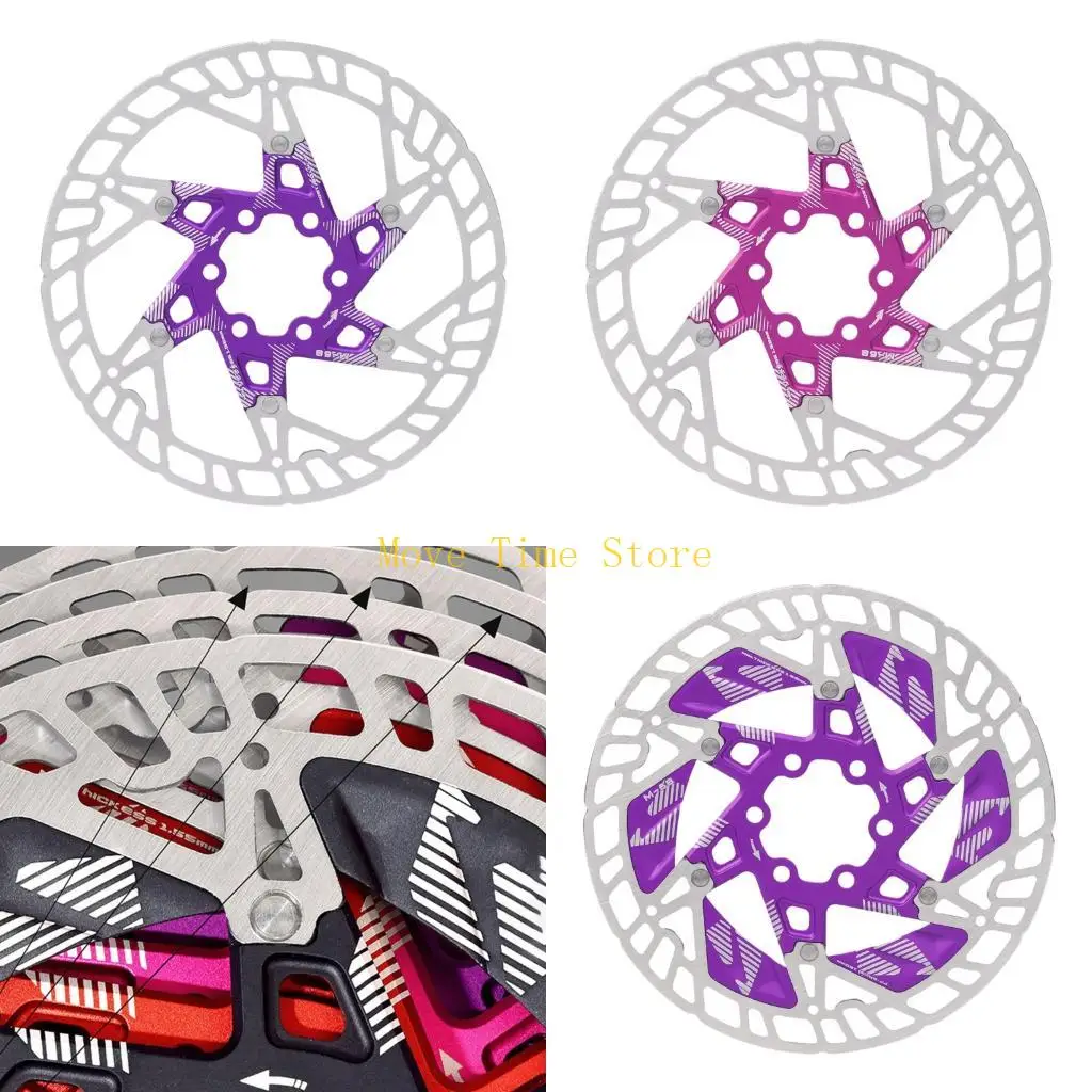 

92ME Efficient Scooters Brake Disc Centerlock Disc Brake Rotors Heat Dissipation for Various Cycling Conditions