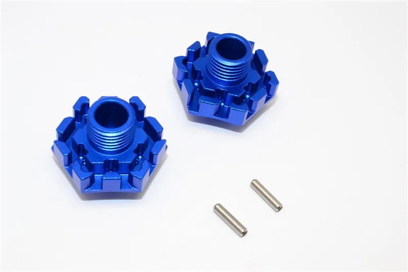 GPM ALUMINIUM WHEEL HEX CLAW (0MM) - 2SZT DLA TRAXXAS XO-01