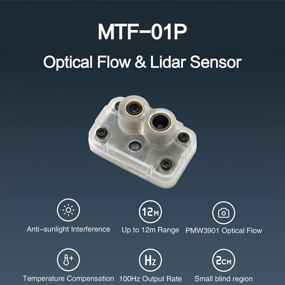 MicoAir MT-01P UART 10 metre laser rangefinder module Anti-glare UAV height-avoidance automatic landing sensor