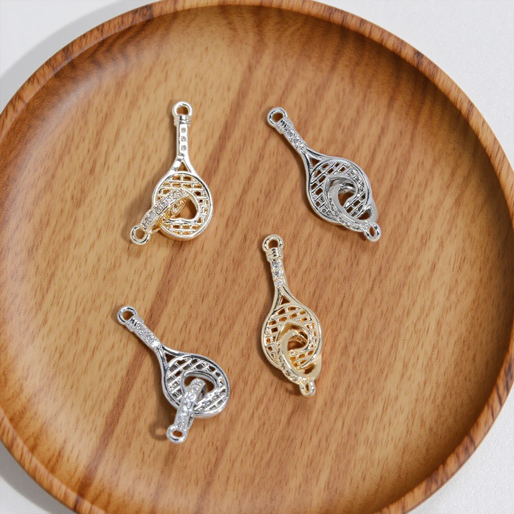 

Cordial Design 20Pcs 8*26MM CZ Connectors/Genuine Gold Plating/Jewelry Findings & Components/Hand Made/DIY Making #194984