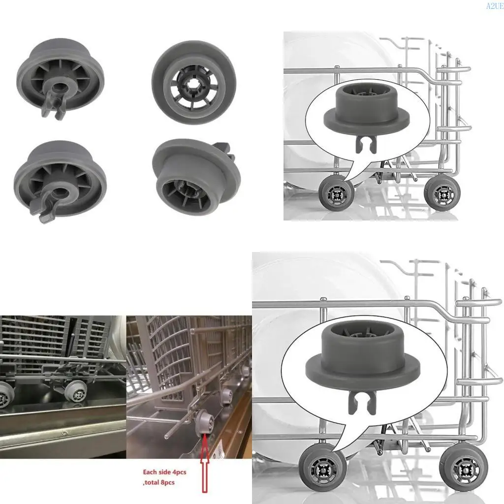 A2UE Удобный замену колеса посудомоечной машины пластиковые текстура.