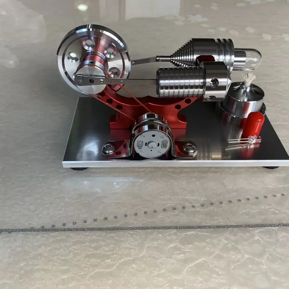 Stirling engine , micro , steam engine hobby, generator model, birthday gift