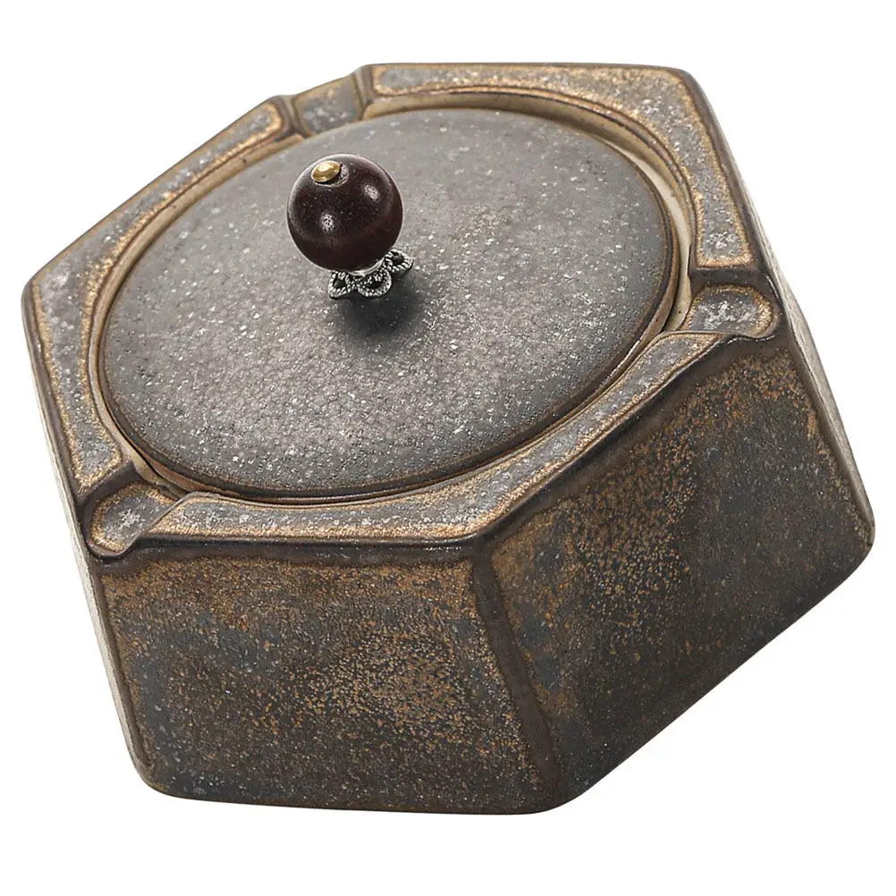 

Ash Tray Ashtray Ornament Convenient Design Ceramic Holder -shaped Cigarette for