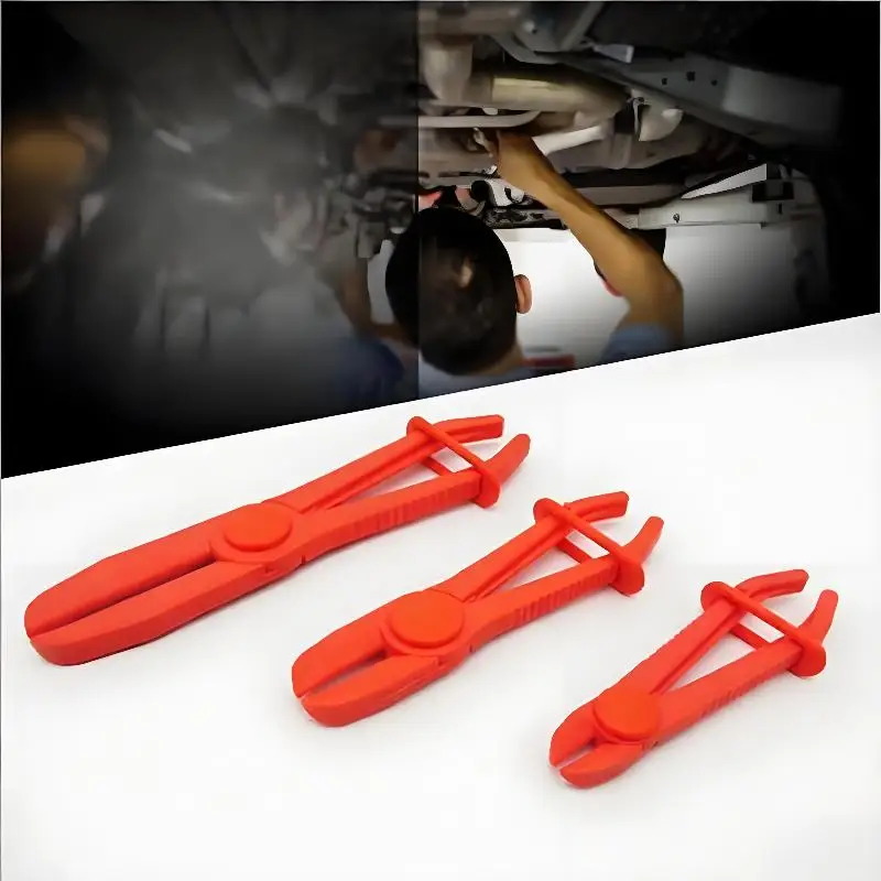 3Pcs Car Repair Tool Automotive Brake Fuel Water Line Clamp Removal Pliers Hose Cutter For Maintenance