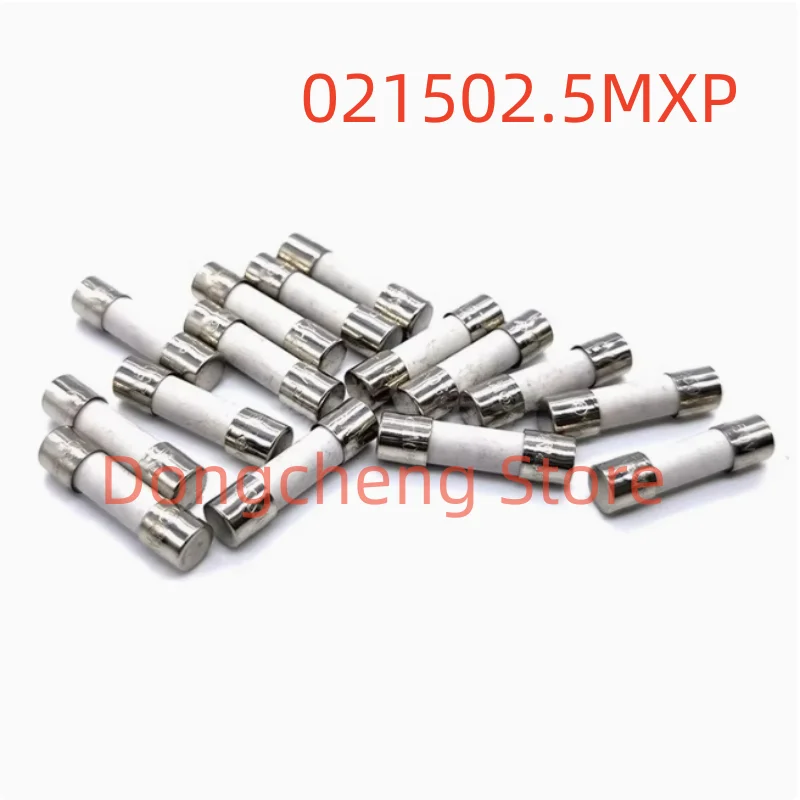 10pcs/lot 021502.5MXP 5*20mm Slow blow ceramic fuse tubes  LF.T2.5AH250VP