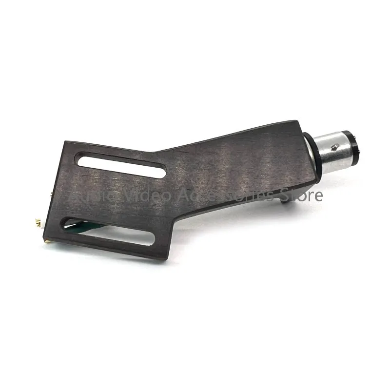 Stilo per cartuccia per tronchi a braccio dritto con filo in argento puro sterling 5N per giradischi LP Supporto HIFI per giradischi in vinile