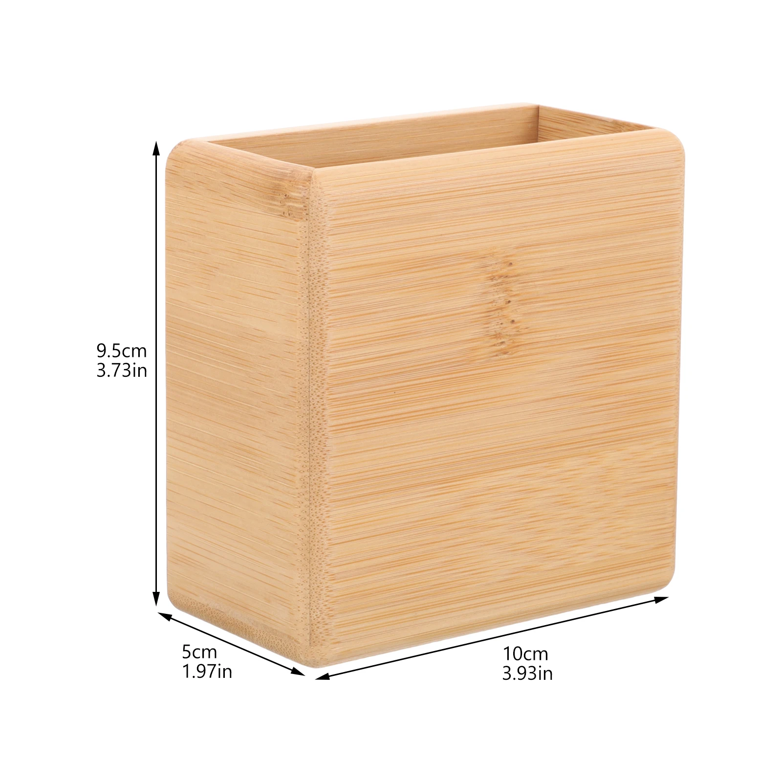 Remote Control Wall Storage Box Rack Bracket Holder Air Conditioner Controller Wooden Bamboo Self Adhesive Case for Home