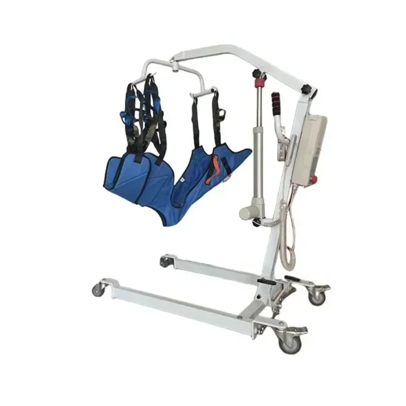 

Toilet Transfer Machine Is A Hydraulic Patient Transfer Chair with Wheels Suitable for Disabled Elderly People