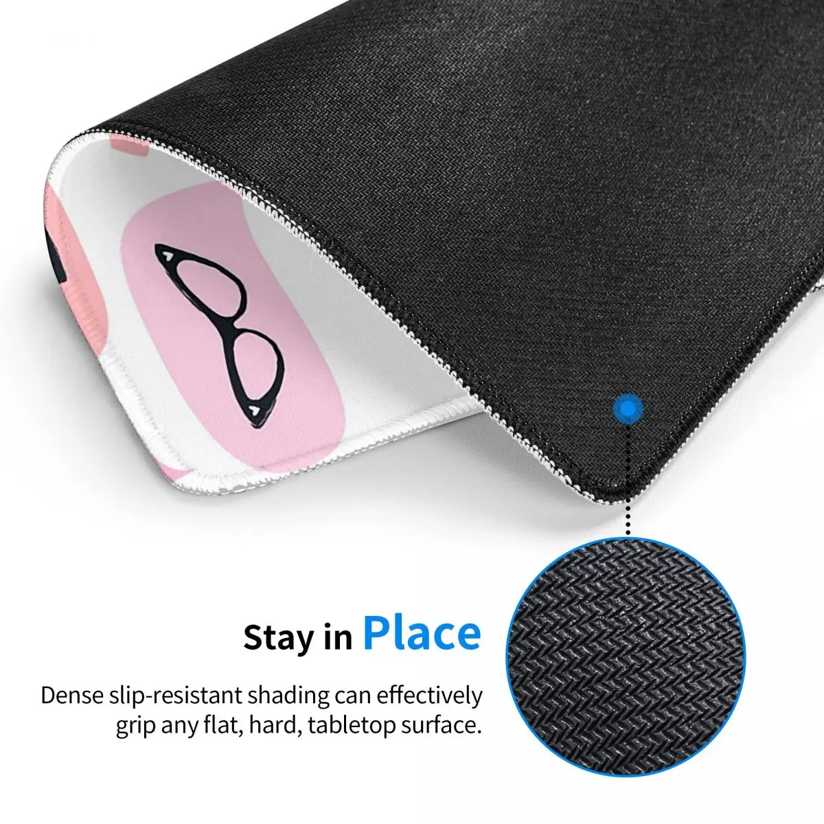 Mary kay cosméticos mouse pad teclado de computador mouse tapete gamer pc tapete de mesa de escritório