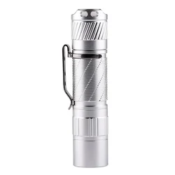 Silver Flashlight Convoy T3 519A R9080 Mini Torch 12 groups Led AA 14500 Flash Light Fishing Linterna Work Latarka Home Lamp