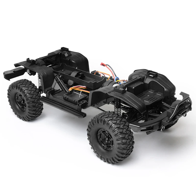 RC Crawler 1/10 Rc Car 4WD RTR HB R1001 with LED 2.4G Electric Remote Control Rock Buggy Off-road Vehicle Rc Cars for Adults