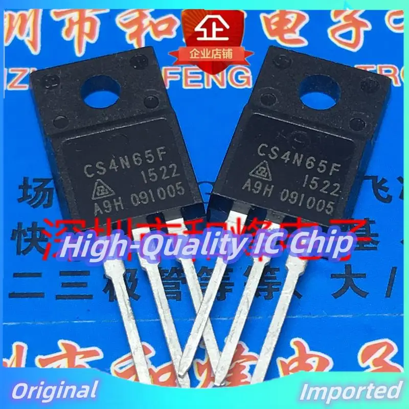 10PCS-30PCS  CS4N65F  TO-220F   Best QualityFast Shipping  Best Quality