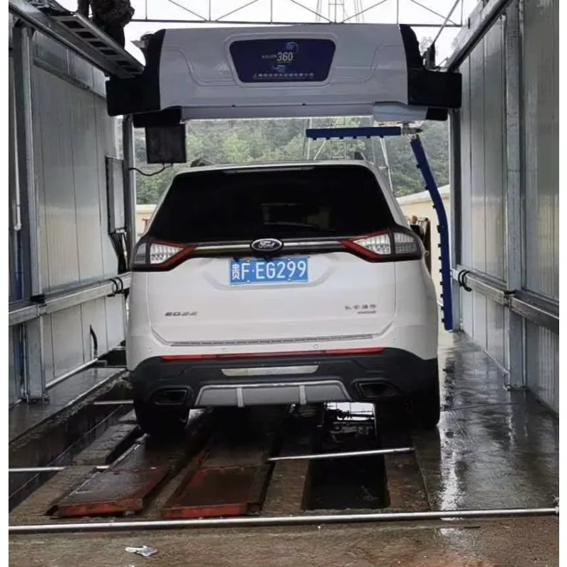 Fully Automatic Touchless Car Washing Machine Ex Factory Price High Efficiency Non-contact Auto Wash Machinery