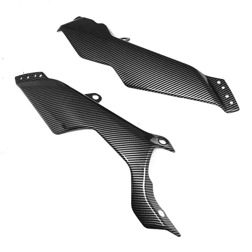 Motorcycle ABS Finish Carbon Fiber Lower Bottom Oil Belly Side Pan Fairing Cowl For YAMAHA YZF R7 2021 2022 2023 YZF-R7 YZFR7