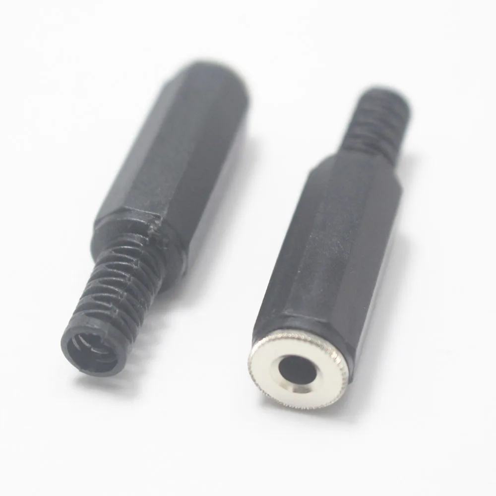 2/3/5pcs 3.5mm Audio Single / Dual Channel Female jack 3.5 2pole Mono 3pole Stereo Socket for Phone Headset Welding Type