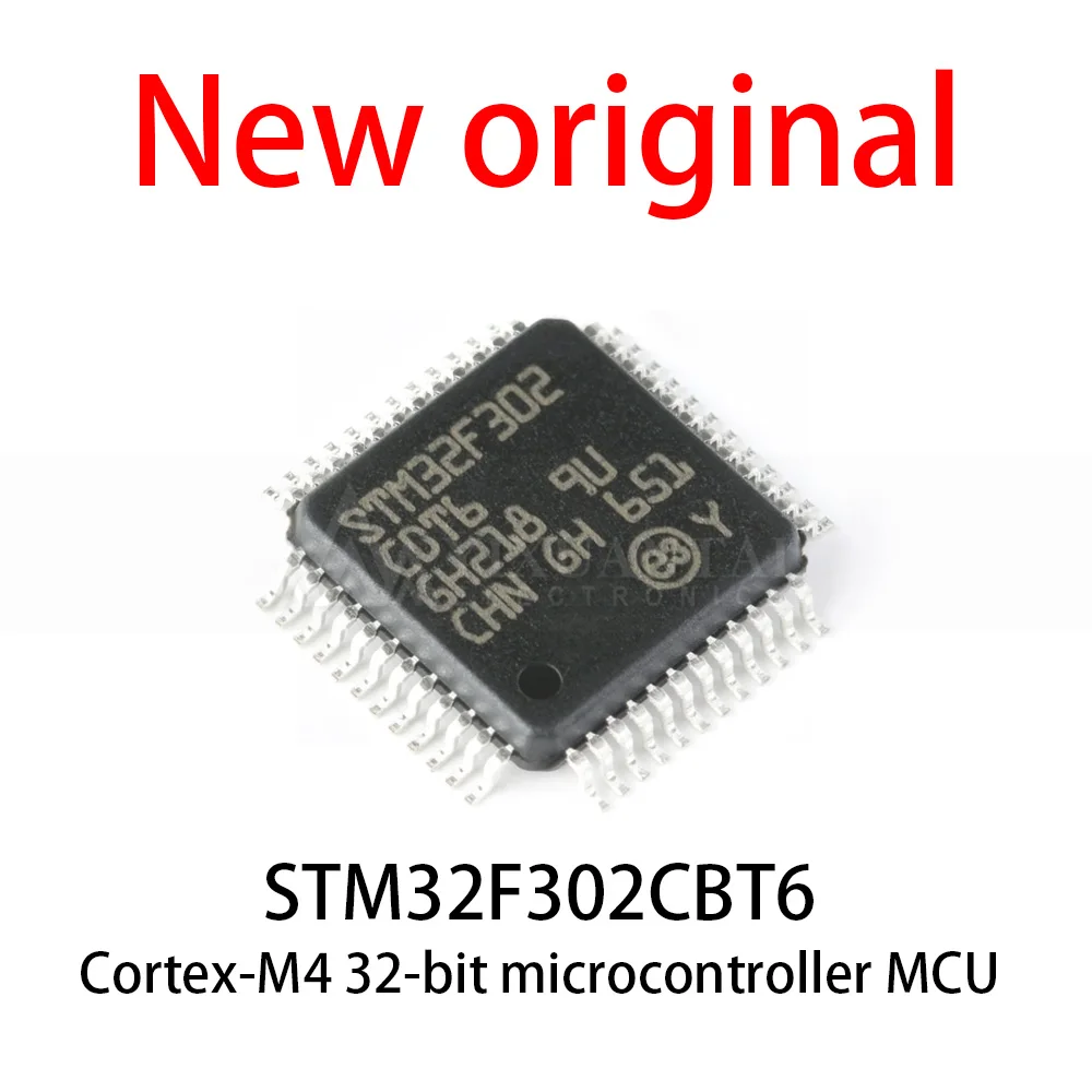10-50Pcs/Lot New original STM32F302CBT6 STM32F302 LQFP-48 ARM Cortex-M4 32-bit microcontroller MCU