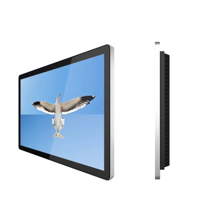 Wall Mounted Commercial TFT Touch Screen LCD Advertising Display for Retail Stores and Elevators 5V Digital Signage