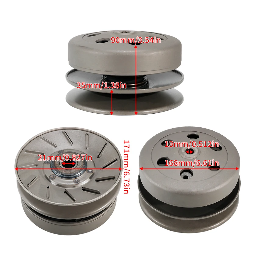 Motorcycle Rear Primary Drive Clutch drum For Kymco People 250 LC / S 250 250i Grand Dink 250 Bet&Win 250 EGO 250 view 2