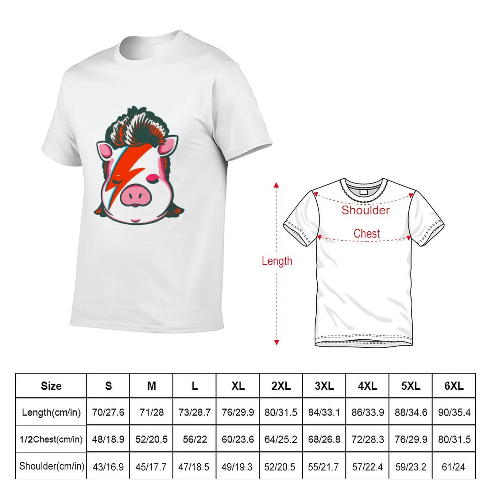 New Piggy Stardust T-Shirt cute tops sports fan t-shirts T-shirt men