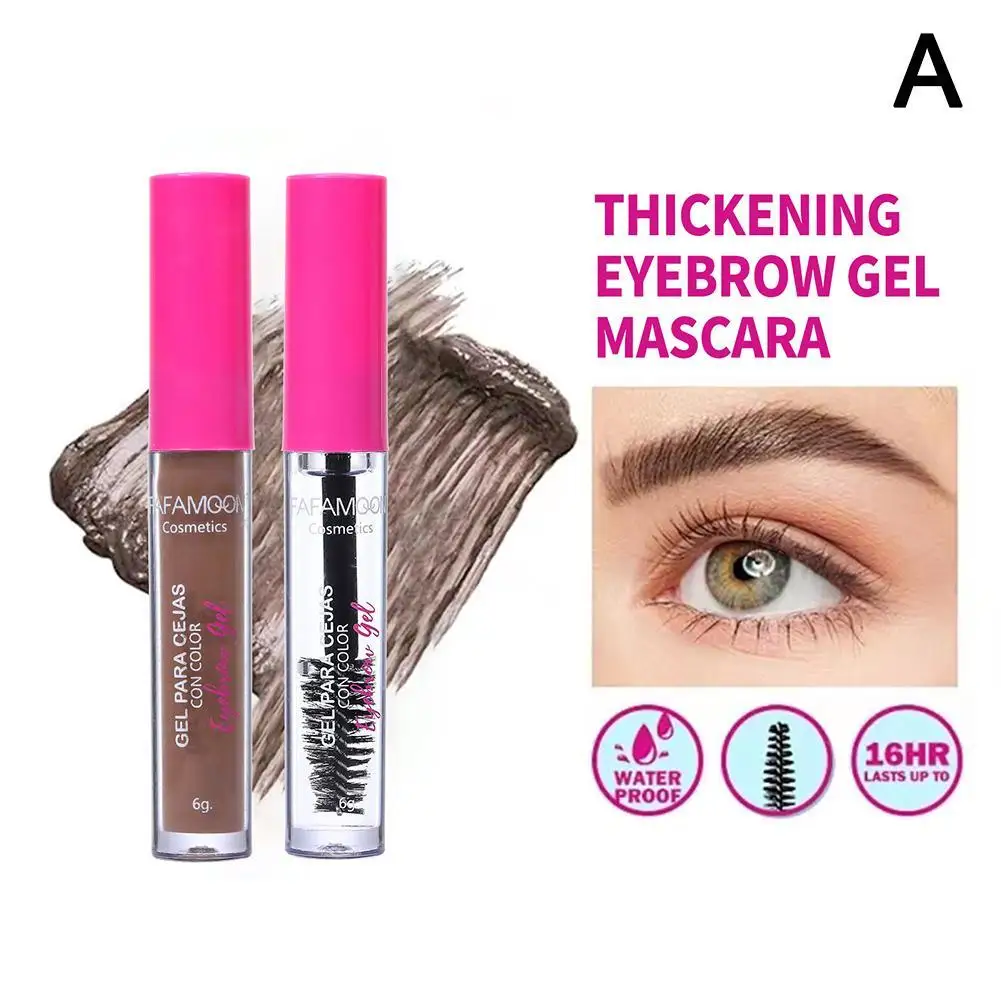 3 Colors Natural Liquid Dyeing Eyebrow Cream Set Waterproof Brown Tint Eyebrow Beauty Mascara Eyebrows Painting Makeup