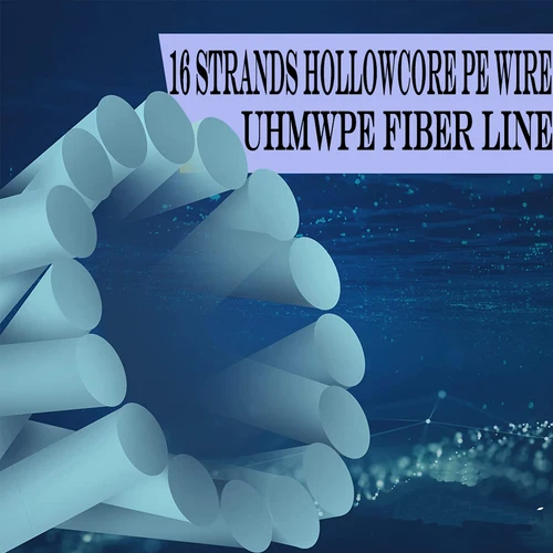 Imagen 2 del producto Warknife-sedal de pesca trenzado extremo PE, 16 hebras, 100M-2000M, multifilamento japonés, azul
