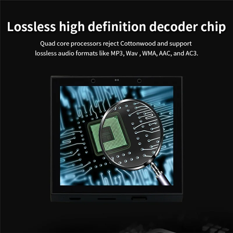 

Сенсорный экран, 4-дюймовый Android 11, умная домашняя аудиосистема, голосовое управление, Tuya, Wi-Fi, фоновая музыка, настенный усилитель-N33R