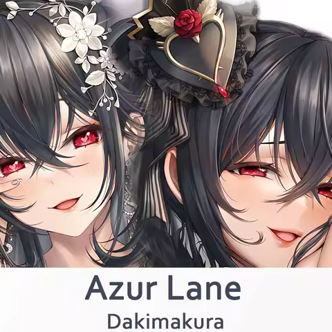 Azur Lane Taihou Dakimakura 2WAY Hugging Body Pillow Case Anime Pillow Cushion Cover Xmas Gifts