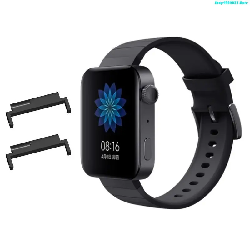 Plastic Smartwatch Band Connector Adapter 18 to 20mm for Mi Watch GPS