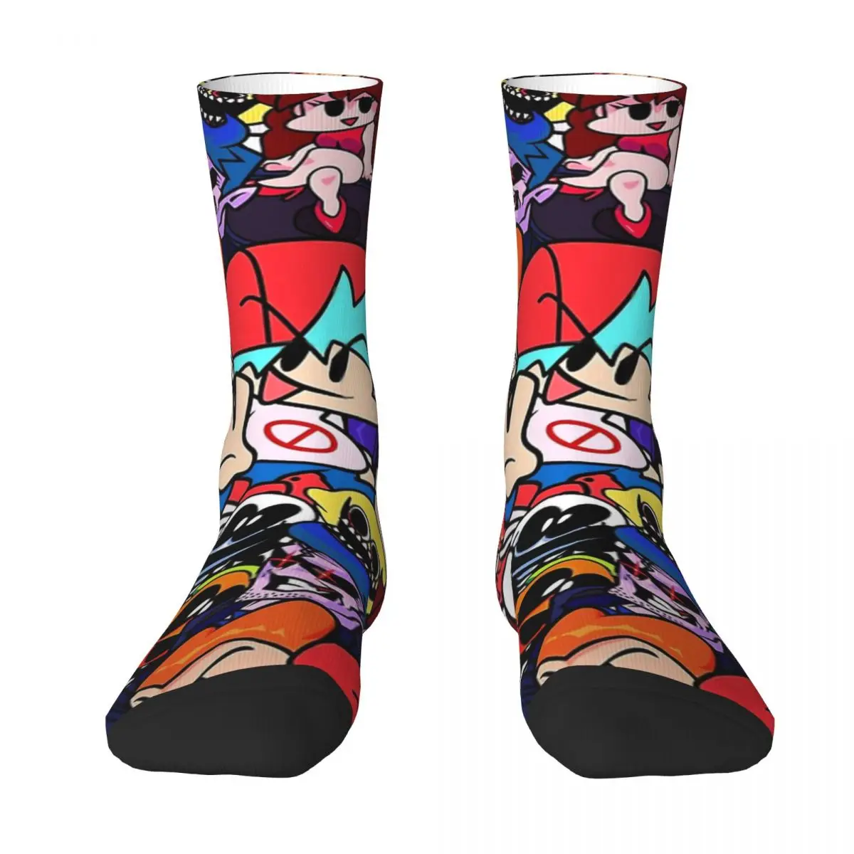 Friday Night Funkin Collage Adult Socks Unisex socks,men Socks women Socks