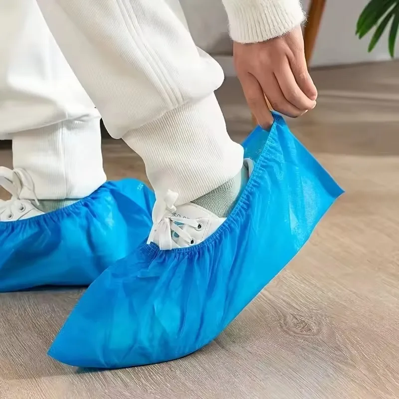 Disposable Shoe Cover Dustproof Non-slip Shoe Cover Children Students Adult Non-woven Household Foot Cover