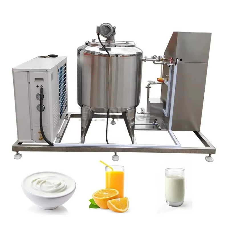 Commercial Juice Pasteurizer Machine Stainless Steel Jacketed Kettle Dairy Factory Yogurt Maker Milk Sterilizer Customized