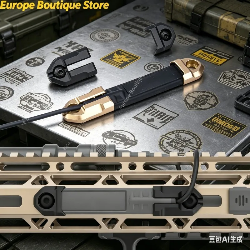 

Surefire M600 M300 Scout Light Flashlight Remote Tape Pressure Pad Switch Mlok Keymod 20mm Picatinny Rail Mount Plates