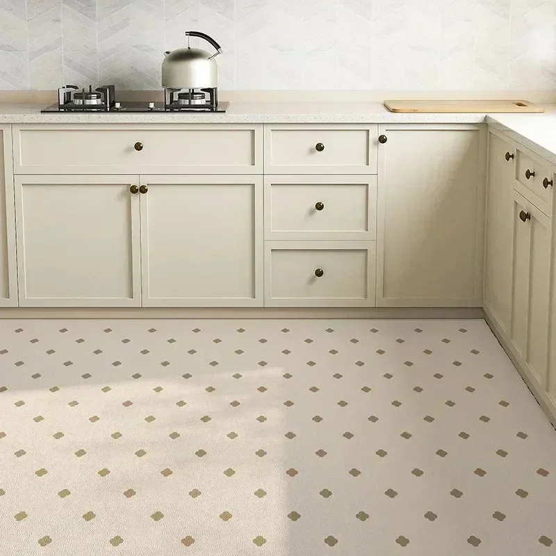 Keuken Tapijt Anti-Fouling Olie-Proof Rooster Vloermat Schrobbaar Waterdicht Pvc Lederen Balkon Badkamer Antislip Tapijt Ковер