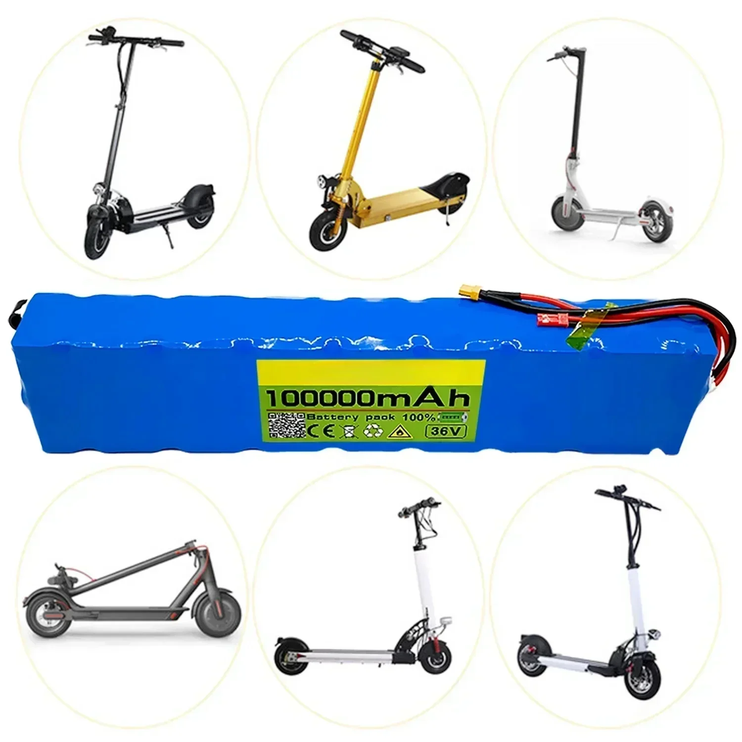 MKEPA 10S3P 36 فولت 100000 مللي أمبير 36 فولت سكوتر كهربائي بطارية حزمة 18650 ليثيوم M365 سكوتر كهربائي 36 فولت بطارية سكوتر #2