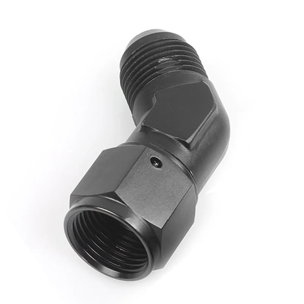 Aluminum AN4/6/8/10/12 Male To AN Female 45 Degree Swivel Coupler Union Apapters Car Accessories
