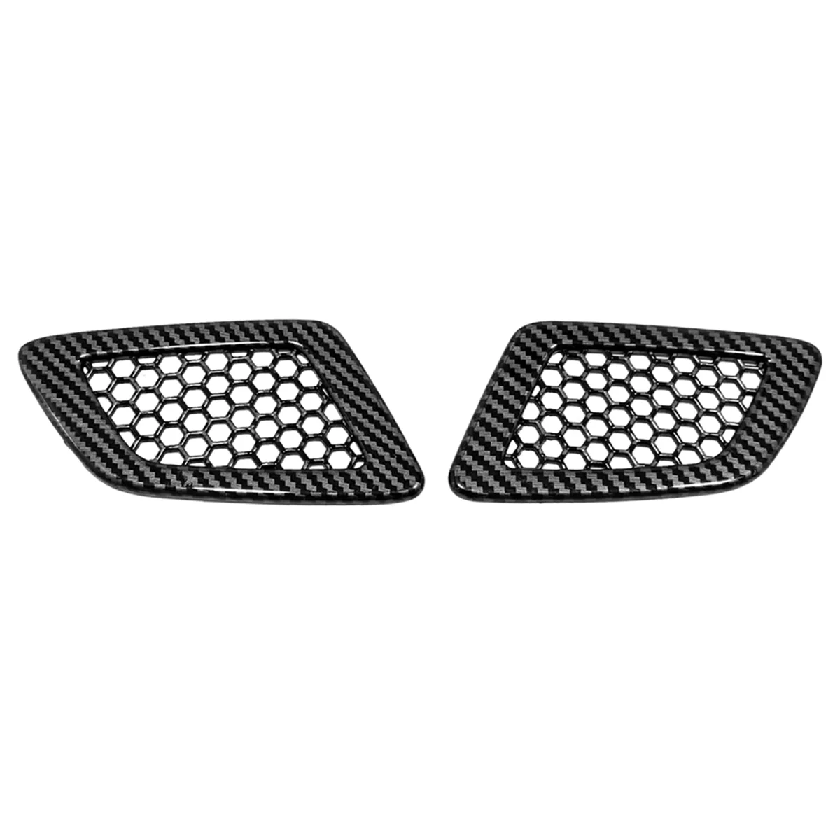 

For Honda CRV CR-V 2023 2024 Front Dashboard Side Air Vent Outlet Cover Trim Interior Accessories - ABS Carbon