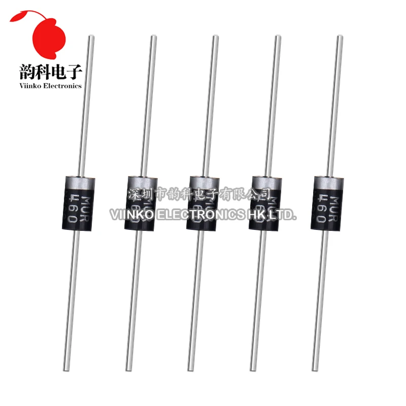 20pcs MUR120 MUR160 MUR260 MUR420 MUR460 MUR480 MUR1100 MUR2100 MUR4100 Fast Recovery Diode